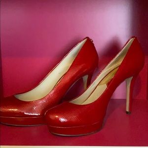 Michael Kors Red Pumps
